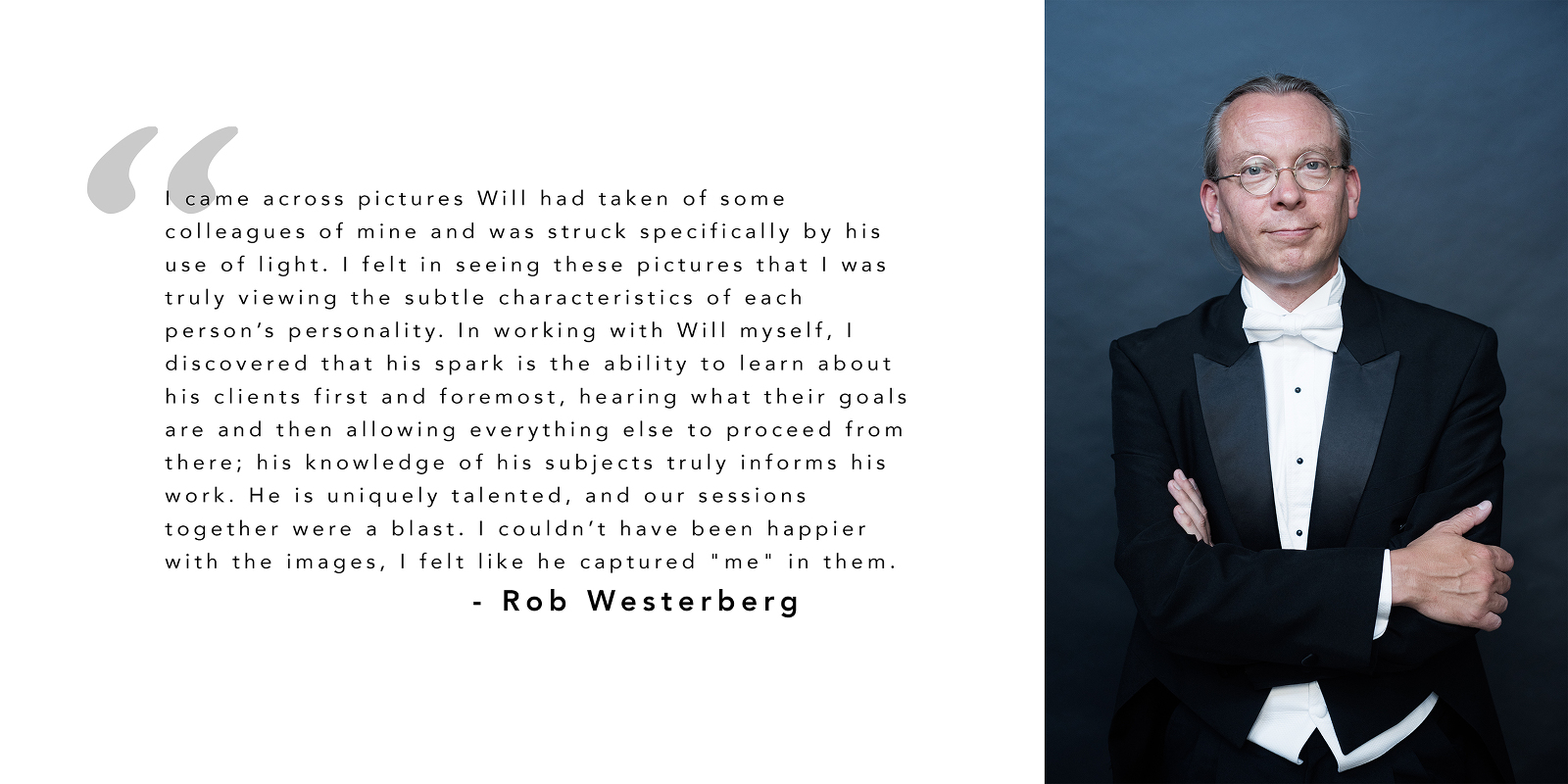 Rob Westerberg Testimonial