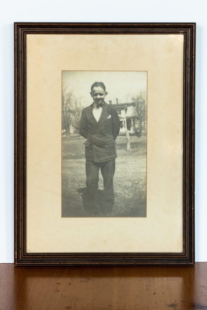 Print of my namesake, my grandfather when he was younger