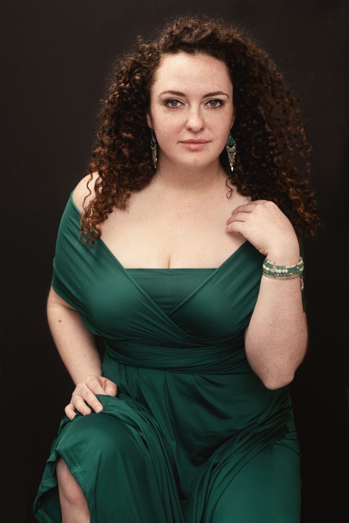 Sarah's portraits in green