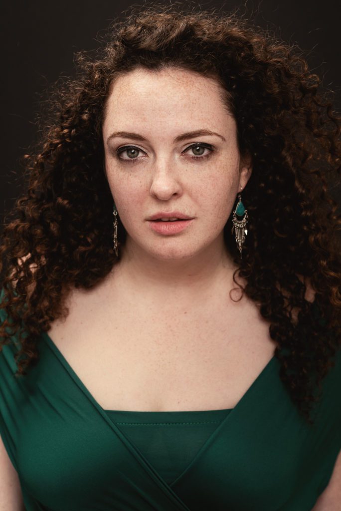 Sarah's portraits in green