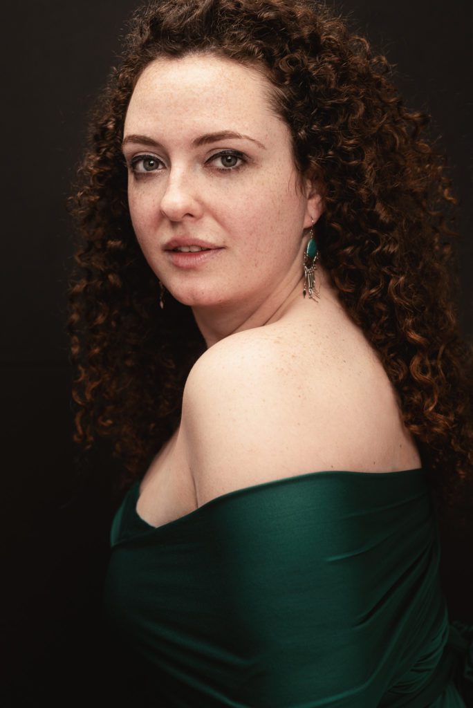 Sarah's portraits in green