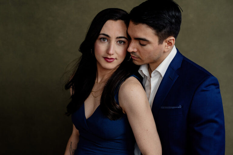 Couple in Blue | Prepare your Clothing for your Headshot or Portrait session