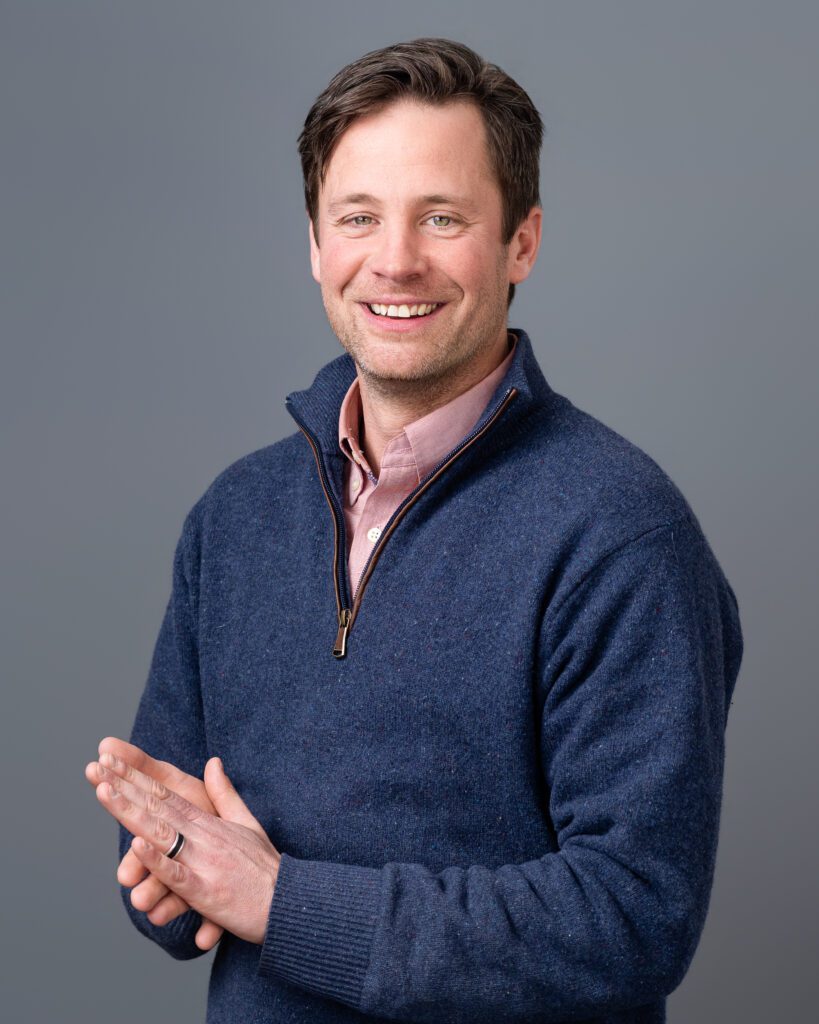 A shepard Financial team member in a professional headshot photographed by Wohler and Co. in Yarmouth, Maine